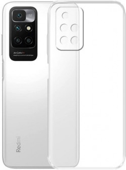 Flipkart SmartBuy Back Cover for Mi Redmi 10 Prime(Transparent, Silicon)