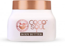 Coco Soul 100% Vegan Body Butter with Coconut Shea Butter & Ayurveda(140 g)