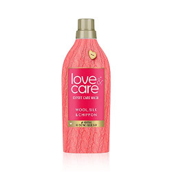 Love & Care Liquid Detergent - 950 ml. Expert wash for Woollens, Silks & Chiffons. No soda | Gentle Wash For Delicate Fabrics | Pleasant fragrance