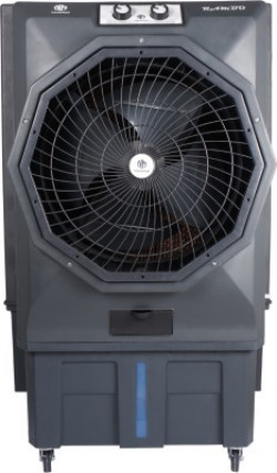 novamax 100 L Desert Air Cooler(Grey, Rambo With Honeycomb Cooling Technology)