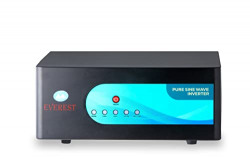 Everest 1100VA 12V Pure Sine Wave Inverter for Home, Office, and Shops (Black),2 Years Warranty