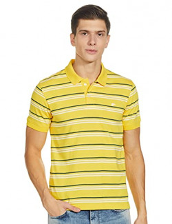 Ruggers by Unlimited Men's Slim T-Shirt (RGMEPTS20366Y06002_Yellow M)