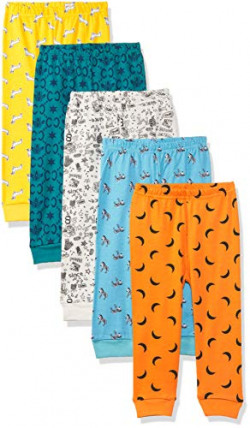 Cloth Theory Baby Unisex Cotton All Over Print Pajama (Pack of 5) [CTIN_002_Multi_3-4 Years]
