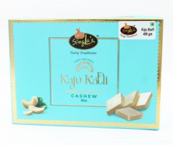 Singla Sweets Kaju Burfi Katli 400g Box(400 g)