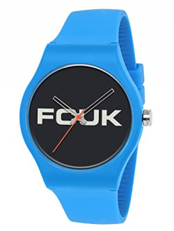 FCUK Analog Black Dial Men's Watch-FC179U