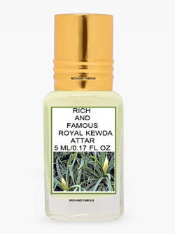 RICH AND FAMOUS Royal Kewda Attar For Men & Women (5ml)