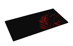 FAMOUS QUALITY Long XXL Gaming Mouse Pad with Nonslip Base | Thick, Comfy, Waterproof & Foldable Mat for Desktop, Laptop, Keyboard, Consoles (70 x 30 cm)