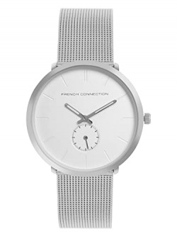 French Connection Analog Silver Dial Men's Watch-FCB01SM