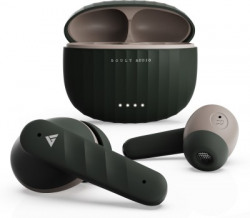 Boult Audio Airbass X45 with Quad Mic ENC, 40H Playtime, 45ms Ultra Low Latency, 5.3 Bluetooth Headset(Green, True Wireless)