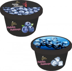 Habibis hukkaups Herbal Flavour Blue Mist + Brain Breezer Blue Mist, Brain Freezer Hookah Flavor(200 g, Pack of 2)