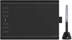 HUION Inspiroy H1060P Graphics Drawing Tablet 10 x 6.25 inch with 8192 Pressure Sensitivity Battery-Free Stylus and 12 Customized Hot Keys, Digital Art Tablet for Mac, Windows PC and Android