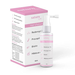 Saturn by GHC Procapil Hair Growth Vitalizer Powered With 3% Redensyl, Prevents Hair Fall, Promotes Hair Growth & Nourishes Hair Follicles, Paraben & Sulphate Free, 60 ml - (Pack of 1)