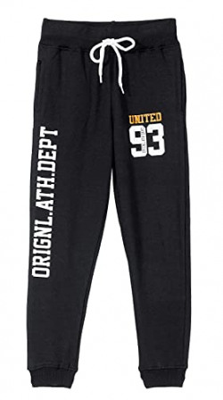 T2F Boy's Regular Joggers (BYS-JOG-02_Black_2 3 Years)