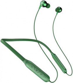 Noise Nerve Neckband with 25 Hours of Playtime, 10mm Driver, Instacharge, and IPX5 Bluetooth Headset(Forest Green, In the Ear)