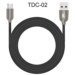 Wonder Connect TDC-02 Get The Technological advancement with The Latest Data Cable Online(Android) Black