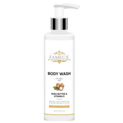 Fameux Shower gel For Women Men|Body Wash For Women Men|Shower Gel Unisex|Men Shower Gel Body Wash|Vitamin E Body Wash|Shea Butter Body Wash