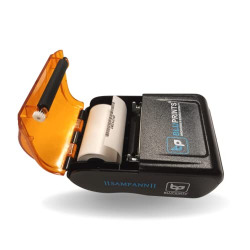 BLUPRINTS INNOVATIONS IN BUSINESS MOBILITY 2-Inch 58 MM Thermal Receipt Printer Compatible with Windows Android Bluetooth USB (1200 mAh Battery)-Sampann Regular | Wireless Printer | Mini Portable Printer