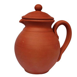 Village Decor Terracotta Water Jug / Pitcher - 1.5 Ltr (Jug)