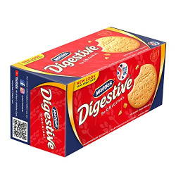 McVitie's Imported (UK) Digestive 'The Originals' Delicious Wheat Biscuits , No artifical Colour and no hydrogenated Vegetable Oil, 250g