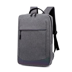 REDWELL Anti Theft Backpack 15.6 Inch Laptop Bag with USB Charging Port and Water Resistant Fabric (Gray)
