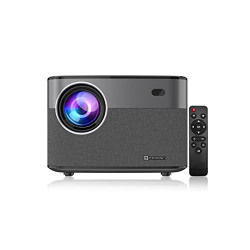 Portronics Beem 300 Wi-Fi Multimedia LED Projector with 250 Lumens, Built-in Speaker, Screen Mirroring, 2.4Ghz Wi-Fi Connectivity for Home, Cinema, Education, Office (Black)