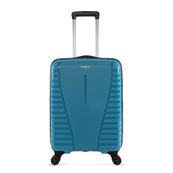 Aristocrat Airpro 76 cms Large Check-in Polypropylene Hardsided 8 Wheels Luggage [Teal Blue]