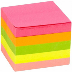 pollwala sticky note 100 Sheets color, 5 Colors(Multicolor)