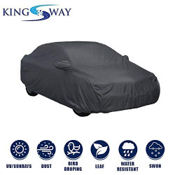 Kingsway car Body Cover with Mirror Pockets for Nissan evalia (Colour May Vary, 2x2, Heavy Quality Fabric)
