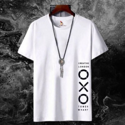 MONKEY BOYS Graphic Print Men Round Neck White T-Shirt