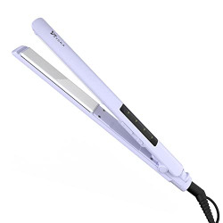 Syska HS6810Pro SalonFinish Hair Straightener with Ceramic Coating Aluminium Plate, PTC Technology, 360degree Swivel Cord with 1.8m length (Purple)