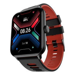 Noise Newly Launched HRX Sprint Bluetooth Calling Smartwatch with 1.91" Display, Premium Metallic Build, 100+ Sports Modes and Activity Tracker, 150+ Watch Faces & in-Built Games (Active Black)