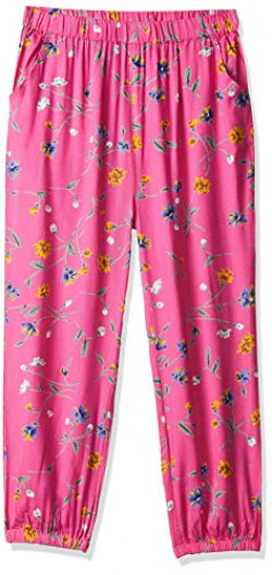 Cherokee by Unlimited Girl's Regular fit Trousers (276915480 Fuchia_02y 2-3 Years)
