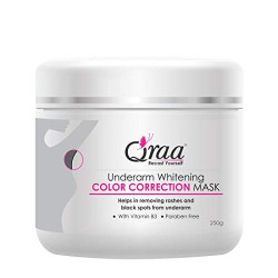 Qraa Underarm Color Correction Mask For Women With Vitamin B3 -