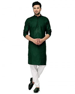 Men's Cotton Straight Kurta Starting From Rs.229