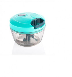 Ritu Handy Chopper with 3 Blades for Effortlessly Chopping Vegetables and Fruits for Your Kitchen - Color May Vary, Plastic, 30 Watts