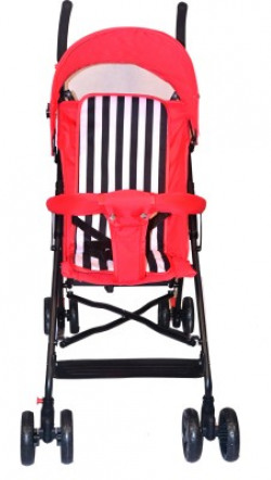 Safe-o-kid Safe Pram (0-4 Years) of Baby Stroller, Travel Friendly, Light Weight Stroller Stroller(No Recline position, Red)