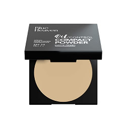 Blue Heaven Oil Control Compact Powder, SPF 25, Matte Finish, Cream 201, 8gm