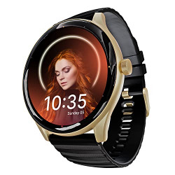 CrossBeats Newly Launched Orbit STYL Bluetooth Calling Smartwatch, Large1.4 HD Display, (Clear Calls), 10 Days Battery, 120+ Sports Modes, SpO2, Heart Rate, Sleep Monitoring, AI Voice Assistant IP68