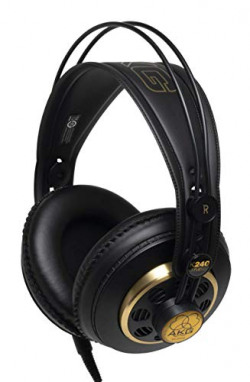 AKG K240 Professional Studio Headphones - Over Ear, Black