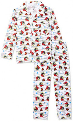 Eteenz Boy's Full Sleeve Classic Fit Cotton Shirt Regular Night (NTWS60097SMBNW_White_24)