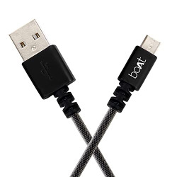 boAt Micro USB 500 Tangle-free, Sturdy Micro USB Cable with 3A Fast Charging