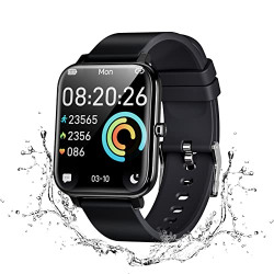 EDYELL Smart Watch with Full Touch 1.78 Biggest HD Display, Quick Charge, 24x7 HeartRate & Blood Oxygen Tracking, Multiple Sports Modes & 10 Days Battery, IP68 Waterproof Smartwatch for Men/Women