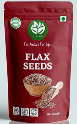 Go Vegan Flax seeds - 500gm | Alsi | | Flaxseed