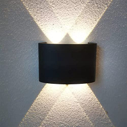 Gesto 4W Waterproof Led Wall Light for Home Decoration  Up Down 2-Way 