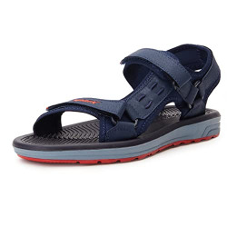 Sparx Men's N.Blue RED Outdoor Sandal-8 Kids UK (SS0569G)
