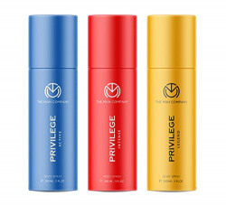 The Man Company Men Privilege Liquid Sandalwood,Lavender Deodorants - 