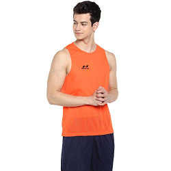 Nivia 5064 Polyester Air Strike Training Bibs, Others (Floro Orange)