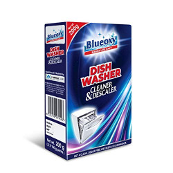 Blueoxy Dishwasher Cleaner & Descaler | Used to Clean, Descale, Odour Remover, Disinfects for All Dishwasher Brands | Remove Hardwater Build-Up Limescale & Rust | Ecological Formulation | 200g | QTY 1