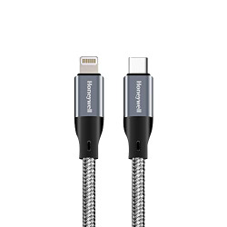Honeywell Type C to Lightning Cable 1.2mtr - (Braided) - Grey