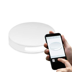 Orangemonkie Foldio360 - A Smart Turntable to Create Stunning 360 Images - Compatible with Smartphones and DSLR Cameras